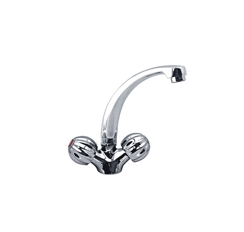 WASHBASIN FAUCET 272-SMES-ROUND 272-SMES-ROUND