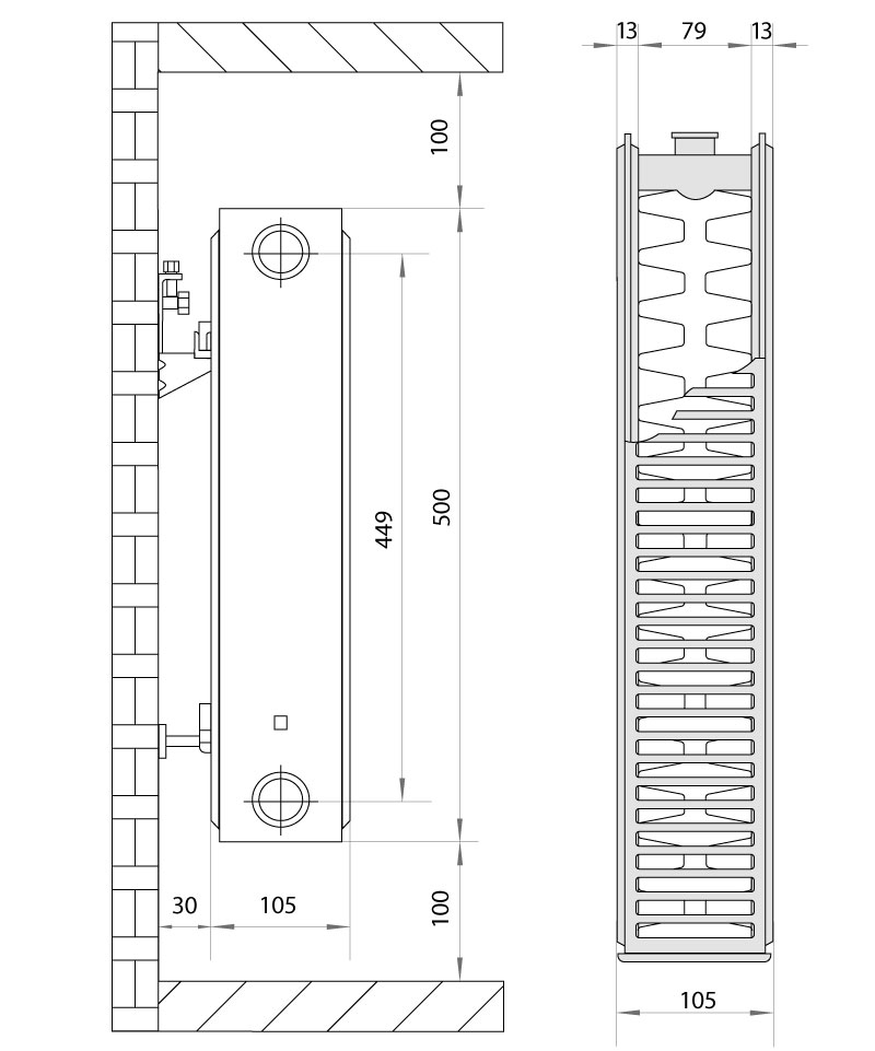 STEEL RADIATOR EP 500S